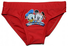 Slip de baie pentru baietei Mickey &amp;amp; Donald-Disney EN5325R, Rosu foto