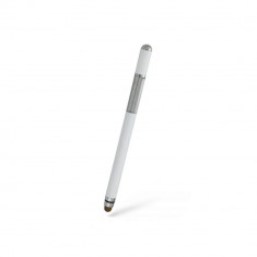 Stylus Pen Universal din aluminiu, Android, iOS - Techsuit JC03,Alb