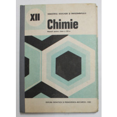 CHIMIE - MANUAL PENTRU CLASA a - XII - a de C. D. ALBU , I. IONESCU , ST. ILIE , 1988