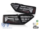 Set de stopuri LED de tuning potrivit pentru Audi A5 2011-2016 coupe, cabrio, sportback pentru modelul cu stopuri LED din fabrica, stanga si dreapta P