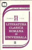 Literatura Clasica Romana Universala Volum 2 Clasele I-IV Editie Veche Editura Fundatiei Romania de Maine