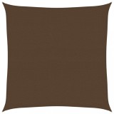 Cumpara ieftin Panza parasolar, maro, 5x5, m HDPE, 160 g/m&sup2;