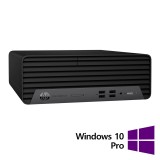 Calculator Refurbished HP ProDesk 400 G7 SFF, Intel Core i5-10400F 2.90 - 4.30GHz, 16GB DDR4, Placa Video Nvidia GeForce GT 605 1GB, 512GB SSD + Windo