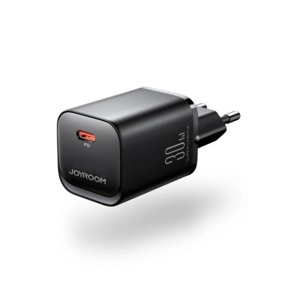 Incarcator JR-TCF07EU, Joyroom, USB-C, 30 W, Negru foto