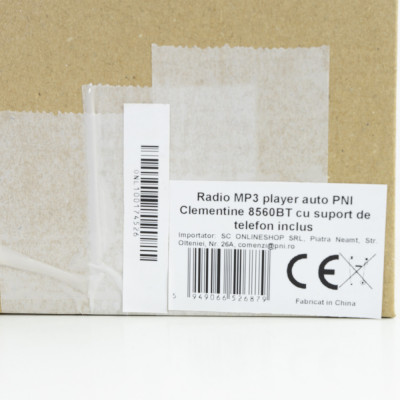 Radio MP3 player auto PNI Clementine 8560BT cu suport de telefon inclus foto