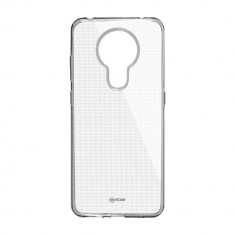 Husa Clasica din Silicon &amp;quot;Roar&amp;quot; pentru Nokia 3.4, Transparent foto