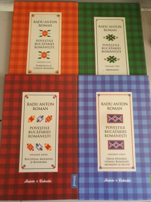 Povestile bucatariei romanesti - Radu Anton Roman - Volumele 1,3,4,5 foto