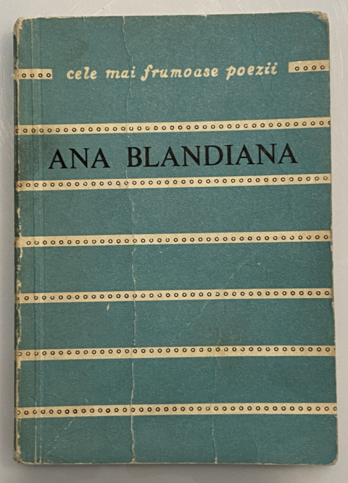 Ana Blandiana - Poeme - cu autograf si dedicatie 1978