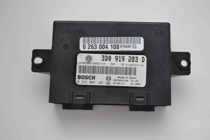 Unitate de control senzor de parcare PDC VW PHAETON 3D_ 2008 OEM: 3D0919283D0263004108 1431138