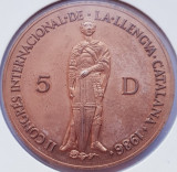 2033 Andorra 5 diners 1986 Congress of the Catalan Language km 29, Europa