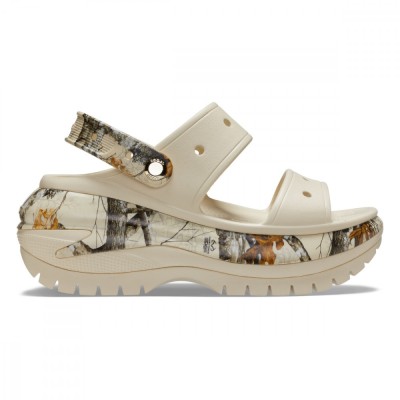 Sandale Crocs Classic Mega Crush RealTree Sandal Bej - Bone foto