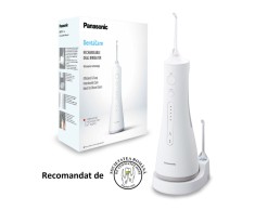 Irigator Bucal Panasonic EW1511W503, Acumulator, 5 programe, Alb Argintiu - RESIGILAT foto