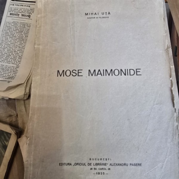 Mose Maimonide - Mihai Uta