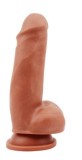 Dildo Realist Bendable Lecher TPE Latin 18.5 cm