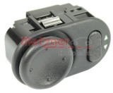 Comutator / buton reglare oglinda OPEL CORSA C (F08, F68) (2000 - 2009) METZGER 0916234