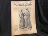 Revista limba germana - Das Blatt der Hausfrau ( Foaia Gospodinei ) din 31 octombrie 1915 / 18 pagini !