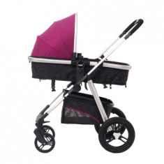 Carucior 2 in 1 U-Grow Baby Joy, reversibil, Violet foto