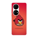 Husa compatibila cu Huawei Nova Y70 model Angry birds Red J. Bird, Silicon, TPU, Viceversa, Transparent, Carcasa