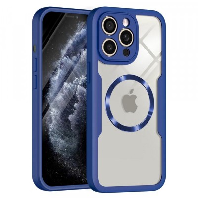 Husa MagSafe pentru Apple iPhone 11 Pro Max, Techsuit, ColorVerse 360, Albastra foto