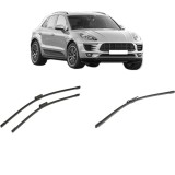 Cumpara ieftin Set 3 stergatoare PORSCHE MACAN (95B) 2014-2021, parbriz si luneta, Bosch Aerotwin-Aerotwin