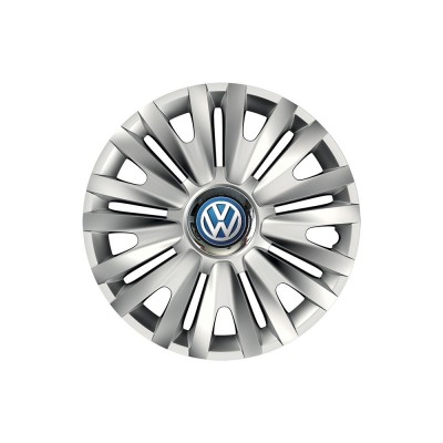 Set 4 capace roti Cu Inel Cromat Royal R14 Compatibil Cu Volkswagen foto