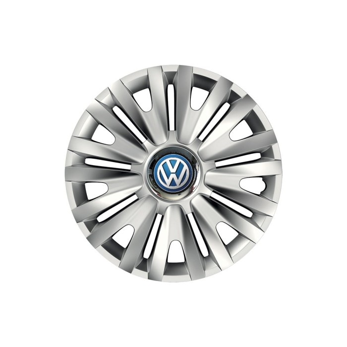 Set 4 capace roti Cu Inel Cromat Royal R14 Compatibil Cu Volkswagen