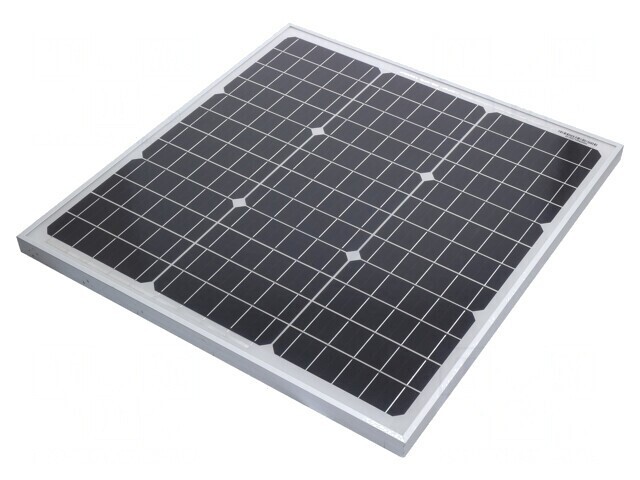 Panou Fotovoltaic Monocristalin 40W 540x510x25mm