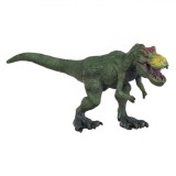 Figurina Dinozaur, T-REX, Plastic, Verde, Dimensiune 19x10cm, Oem