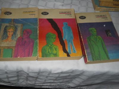 ROBIE-WILLIAM SOMERSET MAUGHAM, 1970 - B P T, 3 volume foto