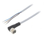 Cablu Conectare M8 3PIN Unghi 5m 60VAC 3A 60VDC