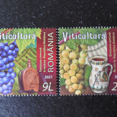 Romania-Viticultura-serie completa-stampilate