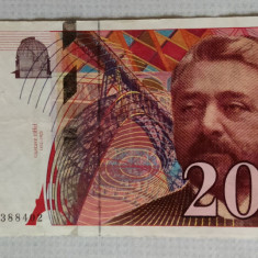 Franța - 200 Francs / franci (1996)