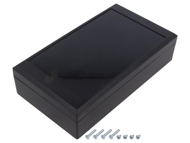 Carcasă Universală ABS Neagră 112x200x51mm