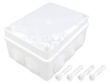 Cutie de conexiuni IP65 albă 110x150x70mm