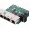 Switch Ethernet neadministrabil BRAINBOXES 5 porturi RJ45 5&divide;30VDC