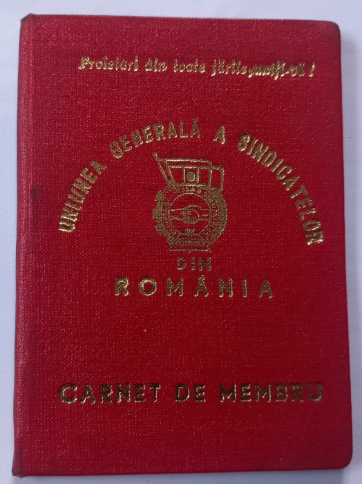 Carnet de membru , 1981