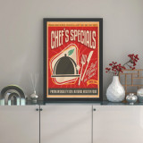 Tablou decorativ, Chef&#039;s Special (55 x 75), MDF , Polistiren, Multicolor
