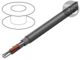Cablu Xtra Guard 1 3x22AWG PVC Gri 30.5m