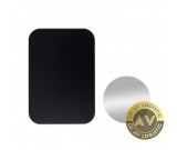 Sticker Metalic OEM pentru suport auto magnetic Set 2 bucati Negru