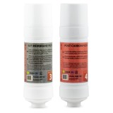 Set filtre pentru dozator de apa Zass ZWD 03 WF si ZWD 04 WF(Membrana si Post-Carbon) durata 12 luni - NOU