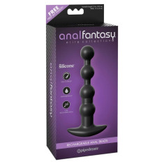 Bile anale cu vibratii Anal Fantasy Elite Collection Rechargeable Anal Beads