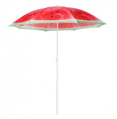 Umbrelă de soare - 180 cm - pepene verde foto