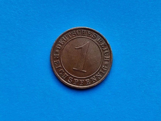 1 Pfennig 1935 lit. A-Germania-stare buna