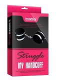 Set 2 catuse, Lovetoy, Struggle My Handcuff, argintii, reglabile