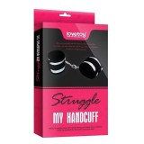 Set 2 catuse, Lovetoy, Struggle My Handcuff, argintii, reglabile