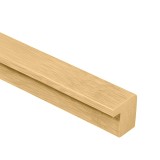 Bandă de capăt cu efect de bambus 260x2,5x1,8 cm