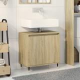 VidaXL Dulap de baie, stejar sonoma, 58x33x60 cm, lemn prelucrat