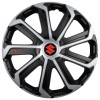 Set 4 Capace Roti Evo Gri-Negru R14, Pentru Suzuki, Autohelix MSA