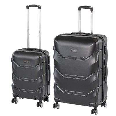 TraveLux Max VI gurul&amp;oacute;s bőr&amp;ouml;nd szett fekete foto