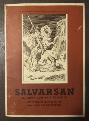 Salvarsan &amp;icirc;n lupta contra sifilisului (broșură de prezentare) foto